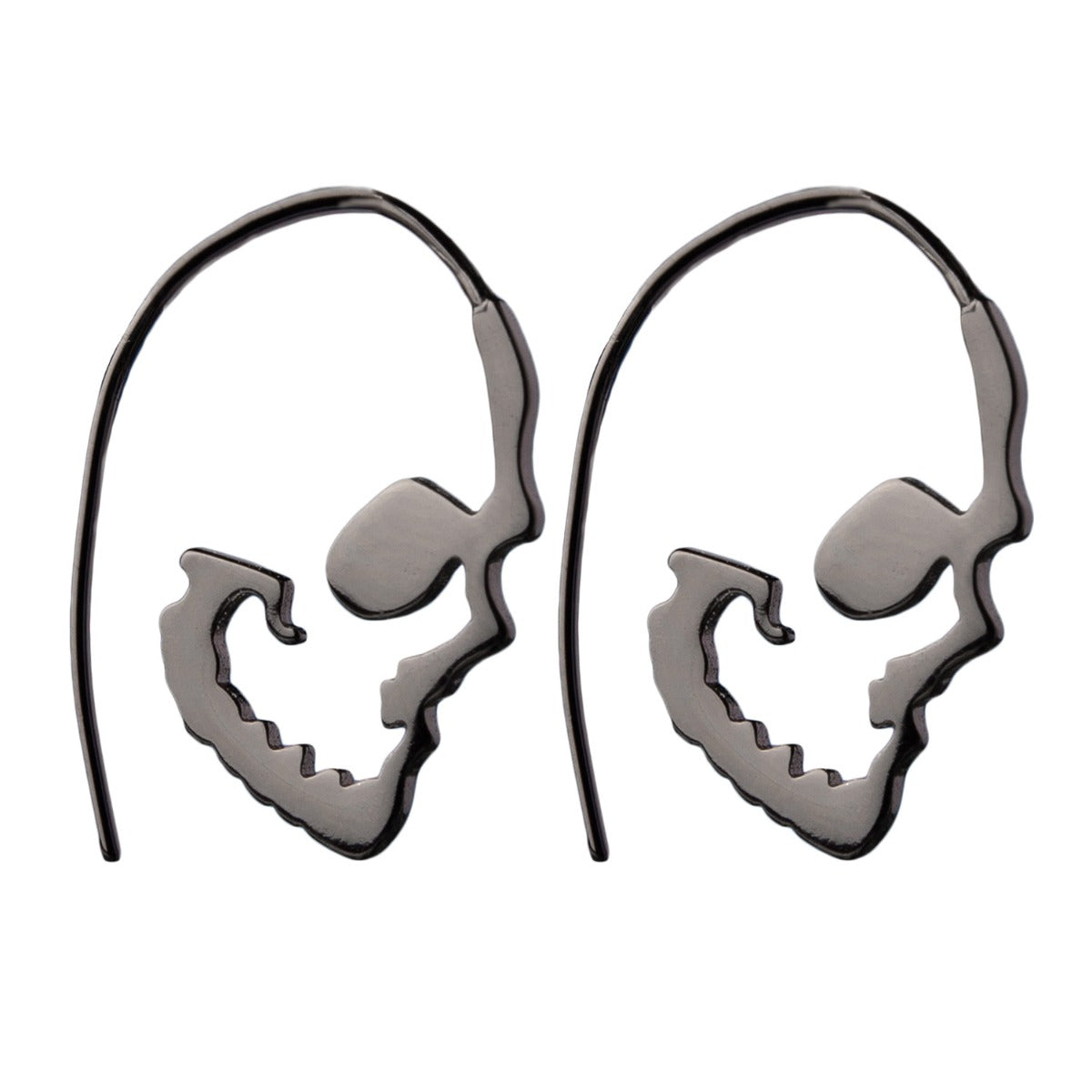 Skull Hoop Big - Gun