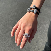 Skull Ring - White