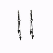 Twin Spike Hoop - Gun