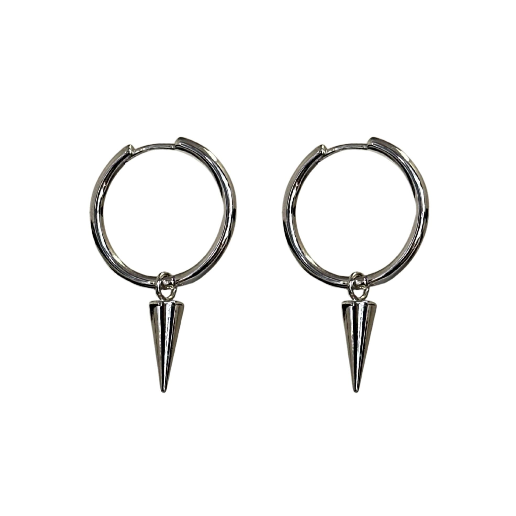 Sharp Spike Hoop - White