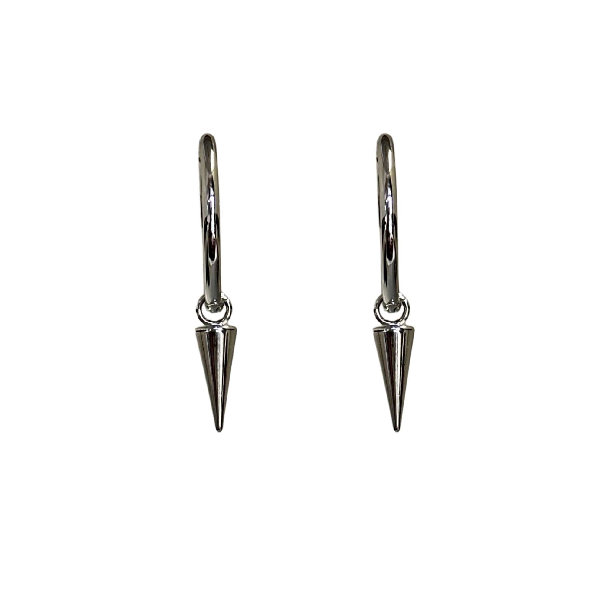 Sharp Spike Hoop - White