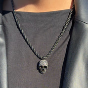Cordell Skull Necklace - Gun