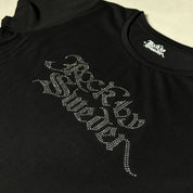 Rhinestone T-shirt men