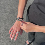 Skull Ring - White