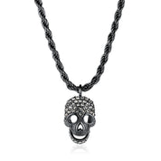 Cordell Skull Necklace - Gun