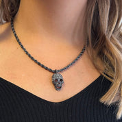 Cordell Skull Necklace - Gun