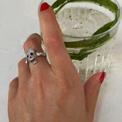 Skull Ring - White