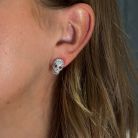 Rock and Roll Mini Earring-Whiteproduktminiatyrbild #3
